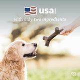 Benebone Maplestick Durable Dog Chew Toy for Aggressive Chewers, Real Maplewood, Made in USA, Small