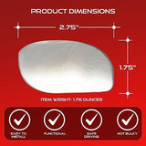 Blind Spot Convex Car Mirror - Rearview Accessories for Car Interior - Automotive Blindspot Mirrors for Larger Image and Improved Traffic Safety (2-Pack)
