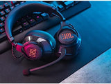 JBL Quantum 610 Wireless - Wireless Over-Ear Gaming Headset, QuantumSURROUND, 2.4GHz Wireless, 40 Hours of Wireless Battery Life, Game-Chat dial, flip-up Boom Microphone (Black)
