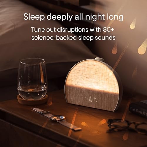 Hatch Restore 3 Sunrise Alarm Clock, Sound Machine, Smart Light (Putty) - White Noise, Screen-Free Sleep Routine