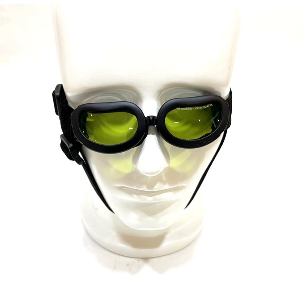 Pet Laser Protective Glasses Safety Goggles 1064nm Infrared Band Goggles for Little Dog Cat Squirrel Anti Glare Sunglasses UV400 (Suitable for Pets 1.5kg-3kg)