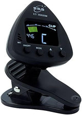 ENO MUSIC Solid Big Clip-on Professional Wind Instruments Alto Saxophone Tuner, Colorful LCD Display, Saxophone Accessories