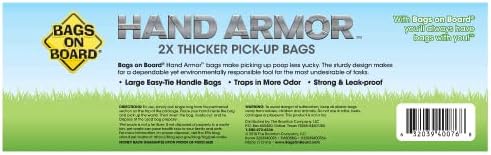 Dog Poop Bags - Extra Thick Waste Pickup Bags with Easy Tie Handles - Easy Dispensing Drawer Pack - 200 Count