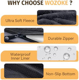 Orthopedic Waterproof Large Dog Bed: Washable Dog Bed with Bolsters - Removable Orthopedic for Medium L XL Large Sized - Non-Slip