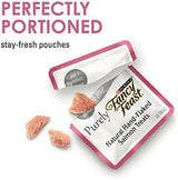 Purina Fancy Feast Natural Cat Treats Variety Pack, Purely Natural - (Pack of 5) 10 ct. Pouches