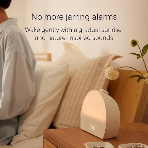 Hatch Restore 3 Sunrise Alarm Clock, Sound Machine, Smart Light (Putty) - White Noise, Screen-Free Sleep Routine