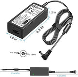 TKDY 19V 3.42A Laptop Charger Adapter, 19V DC Power Supply Compatible with 19 Volts Asus Gateway Toshiba HP Laptop Computer Accessories LG Samsung Monitor JBL Speaker.
