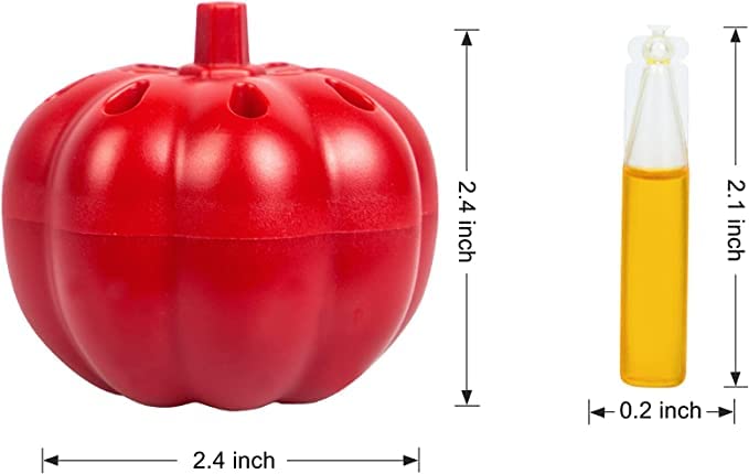 4 Pack Gnat Traps Killer Indoor, Fruit Fly Killer for Indoors