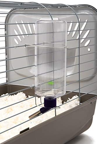 Lixit Standard Cage Water Bottles for Rabbits, Ferrets, Guinea Pigs, Hamsters, Rats, Mice and Other Small Animal's (32 Ounce, Clear Pack of 2)