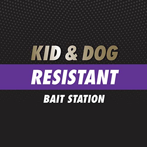 Tomcat Rat & Mouse Killer Disposable Bait Station Advanced Formula for Indoor and Outdoor, 1 Pre-Filled Ready-To-Use Station