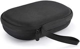 Hard Case for Bose QuietComfort 35 (Series II), QC35, QC25, QC15 Wireless Headphones Accessories. Travel Carrying Storage Bag - Black(Black Lining)