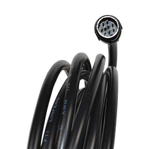 HQRP 9-pin Male to 9-pin Male (M/M) Audio Input Cable Compatible with Bose 302580-1001 Replacement Lifestyle 135 235 48 T10 V20, CineMate 130, SoundTouch 130