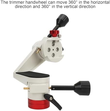 ASHATA Altazimuth Telescope Mount, Newtonian Reflector, 360 Micro Adjustment, Coarse & Micro, 3/8in, for Astronomy, Stargazing, Birding
