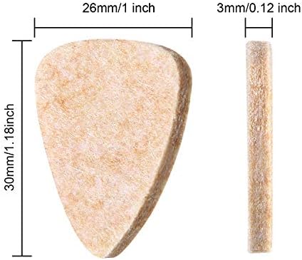 CHENGU 5 Sets Nylon Ukulele Strings with 10 Ukulele Felt Picks Strings Accessories Kit for Soprano (21 Inch)/ Concert (23 Inch)/ Tenor (26 Inch)