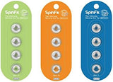 SpinFit CP145 for IEM - M - Patented Silicone Eartips for Replacement, Secure Fit and Supreme Comfort (2 Pairs) (for Nozzle Diameter from 5-6mm)