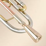 EASTROCK Trumpet Mouthpiece1.5C Trumpet Mouthpiece Brass Heavy Bullet Shape Instrument Accessories GOLD