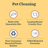 MRS. MEYER'S CLEAN DAY Pet Multi-Surface Cleaner, Orange Blossom Scent, 16oz