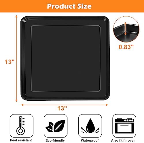 Air Fryer Grill Pan for Ninja Foodi SP101 Digital Air Fryer Countertop Oven, 13 * 13'' Air Fryer Grill Plate Crisper Plate Rack Accessories Replacement Parts Tray for Ninja Foodi SP100 SP1001C SP201