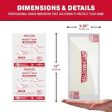 Catchmaster Crawling Insect Trap XL Giant Glue Traps 20-PK, Adhesive Bug Catcher, Spider, Cricket, Ant & Roach Traps for Home, Bulk Insect Killer Glue Boards for House & Garage, Pet Safe Pest Control