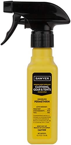 Sawyer Products SP645 Permethrin Premium Insect Repellent for Clothing, Gear & Tents Trigger Spray, 4.5-Ounce, 6 Bottles