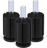 Pawfly Large Aquarium Bio Sponge Filter Quiet Betta Fry Shrimp and Small Fish Foam Filter for Fish Tank up to 50 Gallon, 3 Pack