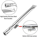 Uniflasy Grill Replacement Parts for Nexgrill 4 Burner 720-0830H 720-0783E 720-0830D 720-0888N 720-0888 Cuisinart CGG-7400 Repair Part Kit Grill Burner Tube Heat Plates Shield Tent Flame Tamer Igniter