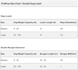 iYoShop Dual Dog Leash, 360 Swivel No Tangle Walking Leash, Shock Absorbing Bungee for Two Dogs, Black, Medium (8-35 lbs)