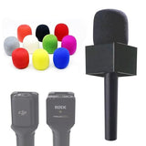 1pc Black DELUXE Macrokraft Interview Handle Adapter for DJI Mic, Rode, Hollyland Lark, Neewer, Godox and Other Wireless Pro Microphone Systems | Handheld Mount | Videography Audio Accessories | Mic Flag Included