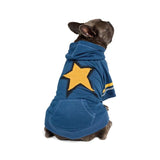 Reddy Star Pet Hoodie Navy Large