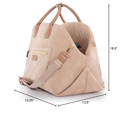Traveler's Choice Argo On The Purr-Suit 18" Pet Tote, Tan