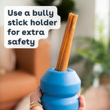 Pupford Thick Bully Sticks for Dogs & Puppies, Smoked for Improved Smell, Natural, Long-Lasting, Single Ingredient Chews for Medium & Large Breeds (12", 10 Count)