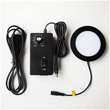 Microscope Accessories Kit for Adult 50-75mm Stereo Biological Microscope Bottom Light Lamp LED Backlight Illuminator Source 90V-240V Accessory (Size : 68mm)