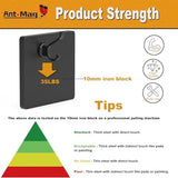 Ant Mag Magnetic Hooks Heavy Duty 140lbs Neodymium Magnet Wall Hooks for Hanging Coats Robes Backpacks Bags Hats Keys Mugs Cups Towels