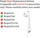 Single Right Replacement Earbud Compatible with Airpod 2nd Generation，Right Side Replacement Earbud Only,Model A2032，No Charging Case