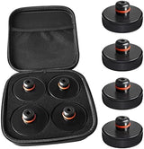 Chirano Lifting Jack Pad for Tesla Model 3/S/X/Y, 4 Pucks with Storage Case, Accessories for Tesla Vehicles 2013 to 2025