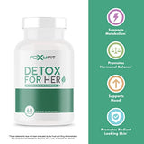 FoxyFit Detox for Her 30 Day Detox Cleanse Formula That Supports Healthy Digestion Function, Promotes Detoxification, & Balances from Within*