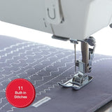 SINGER® Heavy Duty 4411 PRISMA High Speed Sewing Machine + Accessories | 11 Built-In Stitches Deliver 69 Stitch Applications | 50% More Power, 1000 Stitches/Min | Metal Frame, 4-Step Buttonhole
