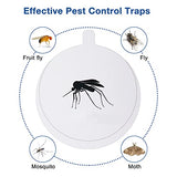 16 Pcs Indoor Mosquito Trap Refill Glue Boards for Mosquito Zapper, Fly Insect Trap Refills Glue Pads for Mosquitoes Lamp, Fit for 4.33" & 4.7" Mosquito Killer, Non-Toxic and Odorless