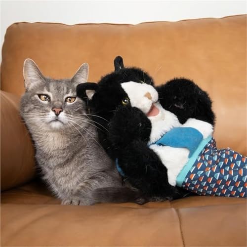 Antarkking Wrestler, Cat Arm Wrestle Toy, Cat Puppet Wrestling Glove, with Tough Padding for Safe and Fun Interactive Play (2PCS Toy)