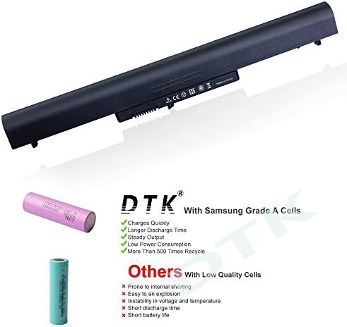 DTK VK04 695192-001 694864-851 HSTNN-YB4D Laptop Battery Replacement for HP Pavilion Sleekbook 14-b000 15-b000 Series Pavilion Ultrabook 14-b000 Serie