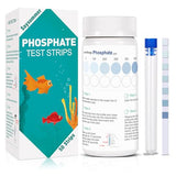 Phosphate Test Kit, 50 Count Aquarium Phosphate Test Strips, Aquarium Water Test Kit Fast & Easy Testing Phosphate for Freshwater & Saltwater