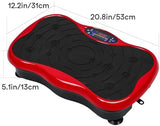 Vibration Plate Exercise Machine Vibration Plates for Weight Loss Vibration Plate for Lymphatic Drainage Whole Body Shaking Vibrating Plate Exercise Machine Fitness Platform with Resistant Band