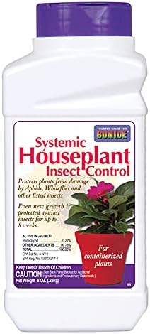 Bonide Systemic House Plant Insect Control Multiple Insects Granules 8 Oz, Pack of 4