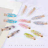 No Crease Hair Clips Creaseless Hair Clips Makeup Clips No Bend Hair Clips Flat Hair Clip For Styling Non Slip Hair Accessories For Women,Sparkle Multiple Colors,12 PCS