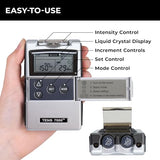 TENS 7000 Rechargeable Tens Unit Muscle Stimulator, EMS Muscle Stimulator, Back Pain Relief, 4 Electrodes/Unit Pads, Period Pain Simulator, Muscle Recovery & Growth, Stim Machine, Electrotherapy