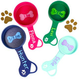 Personalized Dog Food Scoop Custom Scooper Pet Kibble Scoop Food Dispenser Dog Measuring Cup Custom Pet Accessories Gift Idea For Dog Lover (1oz - 1/8cup)