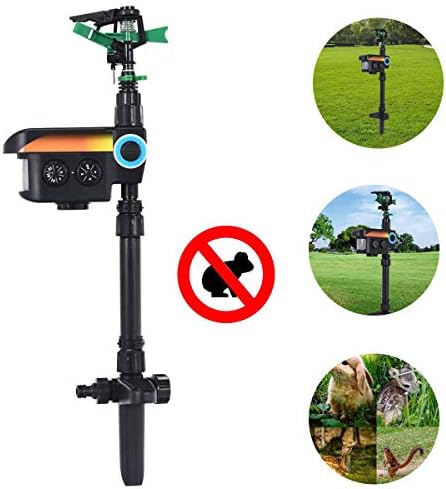 COSTWAY Scarecrow Motion Activated Animal Repellent