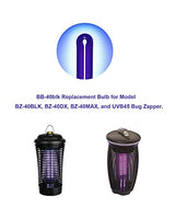 Dichroma BB-40blk 40W Black Light Replacement Bulb Compatible with Black Flag Model BZ-40BLK, BZ-40DX, BZ-40MAX, and Stinger Model B4045-4 UVB45 Bug Zapper, 2 Pack