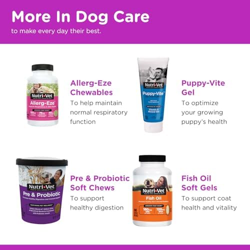 Nutri-Vet Ear Cleanse for Dogs, Ear Cleaner & Deodorizer, Gentle Formula, Salicylic Acid Cleanser, Reduces Wax Buildup, Itch & Infection Relief, Soothing Aloe Formula, 8 oz