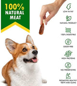 Dog Treats, Calcium Bones Wrapped Chicken & Rawhide Free Chew - Pet Healthy Dried Snacks & Grain Free Meat - Bulk Best Chews for Christmas, Training Small & Large Dogs - Made for USA
